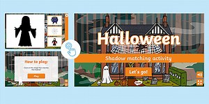 Halloween Interactive Shadow Match