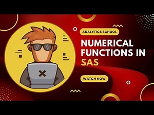 Numerical Functions in SAS