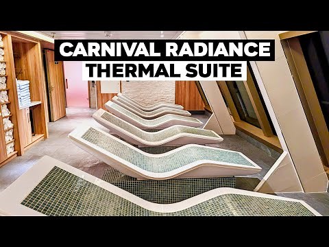 Carnival Radiance Thermal Suite Review And Tour