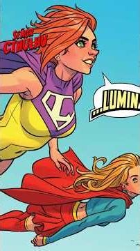 Supergirl impostora se vuelve Luminary!! #shorts #dccomics