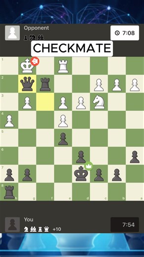 Online Chess ASMR #51 ♟️ — Checkmate! #shorts