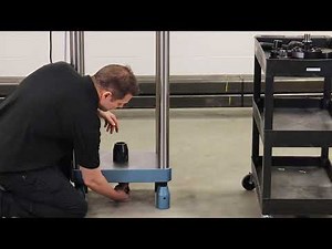 How to set up a load cell in tension in a UCM