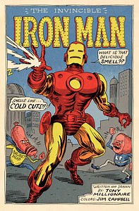 Independent comic book artists draw Marvel's superheros