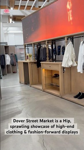 Dover Street Market is a Hip, sprawling showcase of high-end clothing #dtla #doverstreetmarket