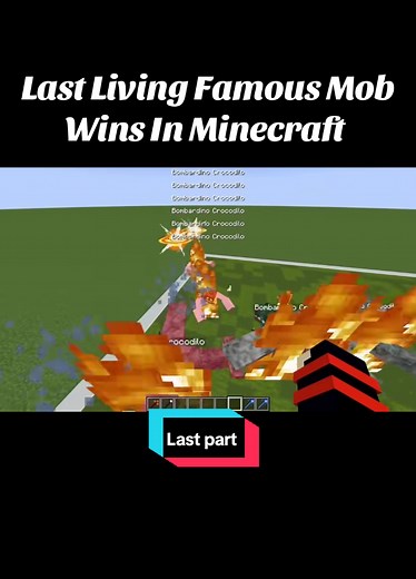 LAST LIVING FAMOUS MOB WINS | LAST PART #Minecraft #foryou #mobs #fyp #minecraftgameplay