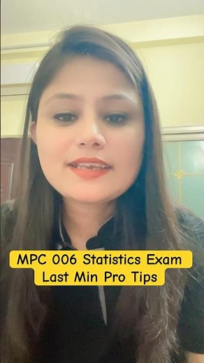 MPC 006 Last min Tips for exams #ignoumapc #mpc006 #mapsychology