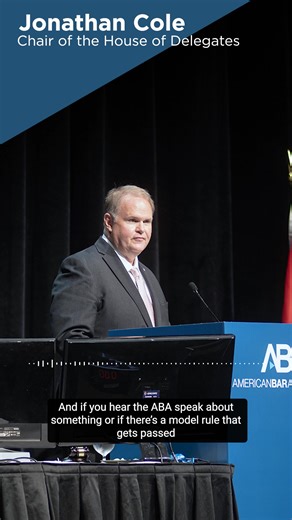 The ABA House of Delegates is a mystery to many. Listen to this podcast episode to learn more about the policy-making body of the ABA, and how you can get involved today: https://bit.ly/4q8RfTj | American Bar Association