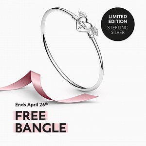 Don’t miss out! It’s the last day to receive a free bangle with your purchase of $150 or more. Visit us today! | PANDORA Mall St. Matthews