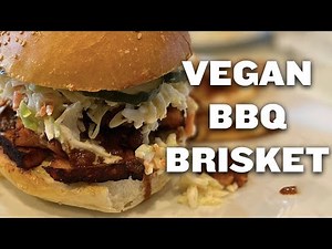 How to make Vegan BBQ Brisket (vegan meat from scratch)