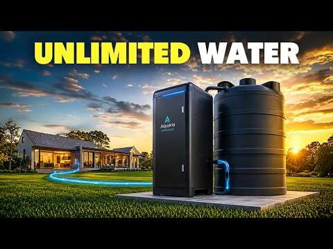 Home Water Is Changing: This Machine Creates Off-Grid Water FOREVER