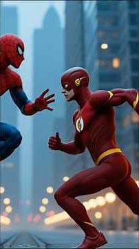 Flash vs Spider Man Speedster Showdown!