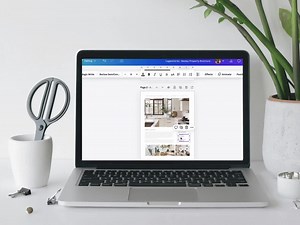 Modern Real Estate Brochure | Editable Luxury Property Marketing Template | Canva - Etsy