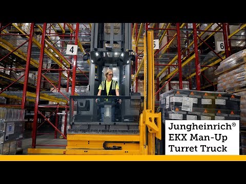 Jungheinrich® EKX Man-Up Turret Truck