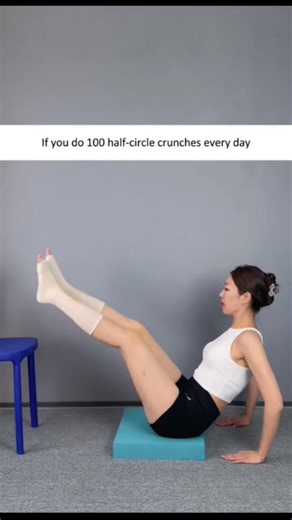 Each movement is performed for 100 reps to maximize muscle activation and endurance.