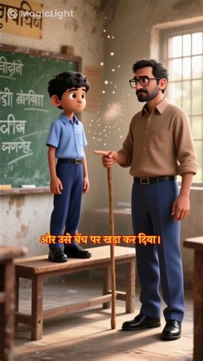 😡📚 Ek gusse wale teacher ne ek student ki zindagi badal vairal gana#cartoon #vairalvideo #trending
