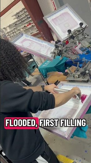 The Screen Printing Technique Explained in 39 Seconds