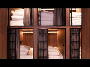 Amsterdam Capsule Hotel & Modern Architecture - 4K HDR Walking Tour