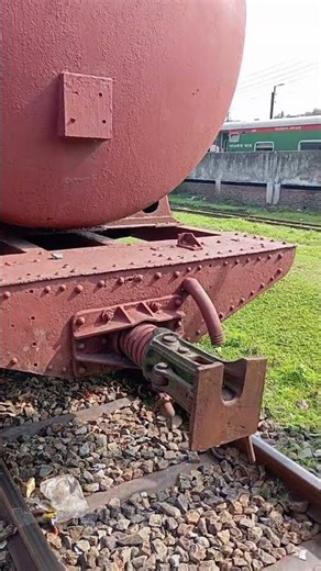 bogie Oil tanker Attaching in progress With Local train #yshorts