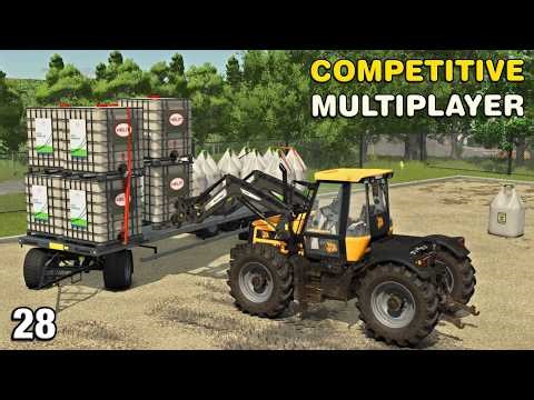 I NEED TO GET THIS SHOP AREA CLEANED UP Competitive Multiplayer The Pichonnière Valley FS25 Ep28
