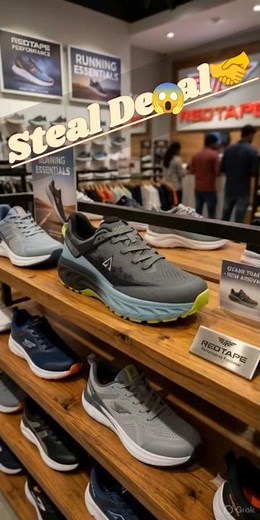 Best All Terrain Running Shoes For Men Under 1500 | Redtape Ozark Outdoor Shoes Review