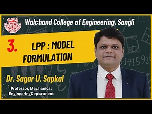 Lecture 3 LPP: Model Formulation