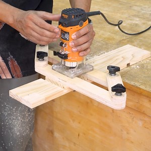12K views · 99 reactions | Impressive Router JIG Hack! | Woodworking Tools | Facebook
