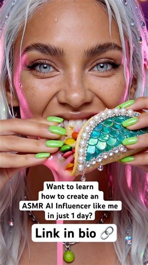 How to Create an AI ASMR Influencer in just 1 day #newyoutuber #aiinfluencer #aiasmrviral