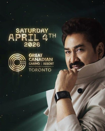 FINAL COUNTDOWN: KUMAR SANU LIVE IN TORONTO!