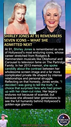 Shirley Jones at 91 Remembers Seven Icons – What She Admitted Next