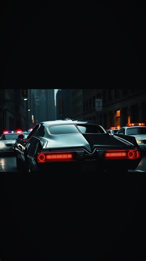 #2 1971 Buick Riviera Boat Tail Batmobile meets the GCPD blockade. Over The Top! #batmobilegarage #batmikestudios On The Way To DC!