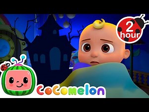 Scared of the Dark! JJ tries to Sleep! 😴 | NEW 😱 Cocomelon Animal Time - Nursery Rhymes