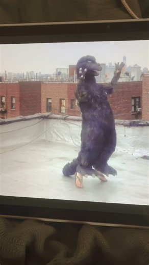 Godzilla atomic breath test