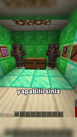Minecraftta İskele ile Gizli Base Yapmak Mümkün! ⛏💎