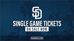It’s time! Single game tickets for the 2019 season are on sale now. ⚾ | San Diego Padres