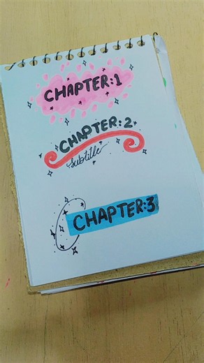 3 Cute Ways to write a Title❤️ |Project Heading Styles😍 HEADER DESIGN IDEAS #shorts #mariasarttv