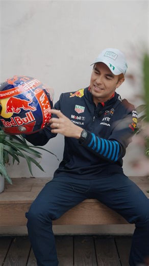 The story behind the helmet 🔥 #F1 #RedBullRacing #MexicoGP | Oracle Red Bull Racing