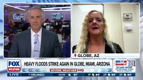 Flash flooding slams parts of Arizona