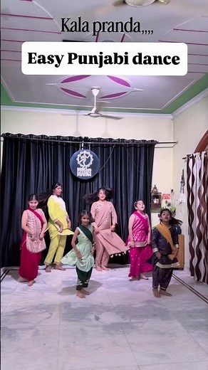 Easy Punjabi choreography/KALA PRANDA #dance #easysteps #gidhasteps #trending #punjabisong