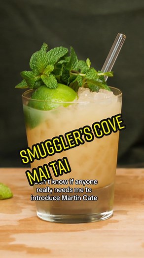 Another reconstruction of thr Mai Tai m, this one from San Francisco’s Smuggler’s Cove its an incredible take on a classic everyone should know! Cheers! #cocktail #cocktails #tiki #tropical #drinks #theeducatedbarfly #drink #classiccocktail #rum #classic #smugglerscove