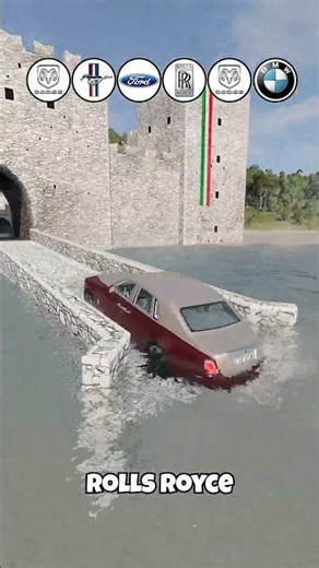 Which Vehicle can make it possible over the water ?#beamngdrive
