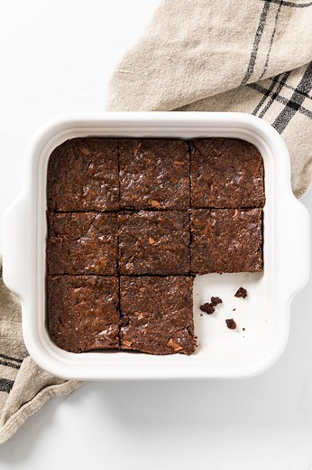 Homemade Fudgy Brownies