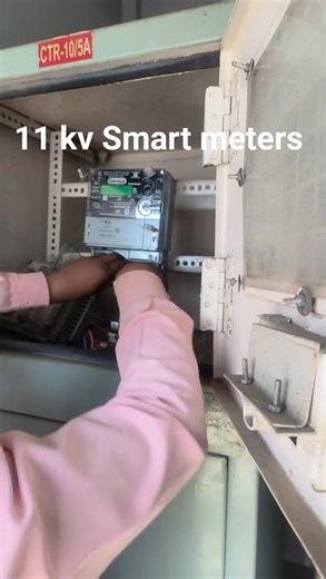11 kv Smart meters installation #electrician #engineering