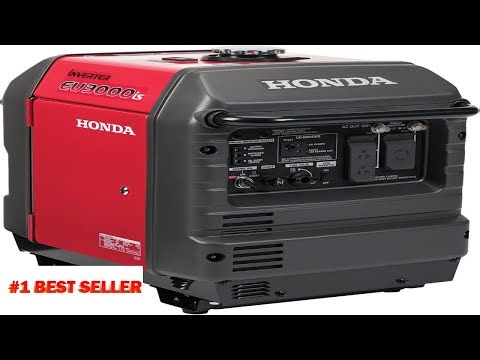 Honda Power Equipment EU3000IS 3000W 120V Portable Home Gas Power Generator - B076BYPN1B