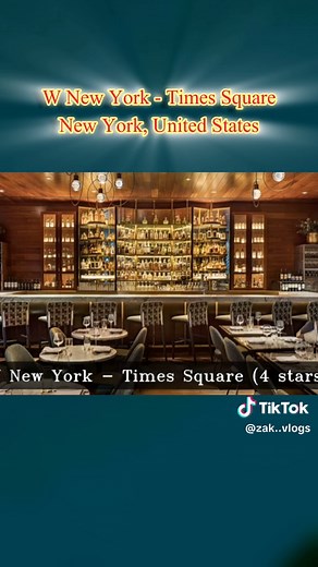 Description W New York - Times Square | New York, United States | Hotel Review🏠 W New York - Times Square ================================= 👉 Star Category: ⭐⭐⭐⭐ ================================= 🏣 Hotel Address: 1567 Broadway, Manhattan, New York, New York State, 10036, United States ================================= Booking and more details: https://www.booking.com/... ================================= About Property: ================================= To stay at the W New York - Times Squar