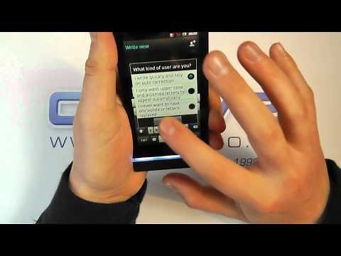 Sony Xperia U (ST25i) Android Smartphone Unboxing