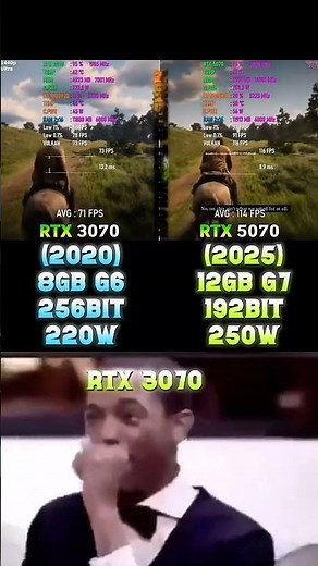 RTX 3070 VS RTX 4070 #pcgaming #pc #graphicscard #gpu #gaming #comparison