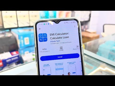 How to use EMI Calculator App !! How to use EMI Calculator Calculator Loan App