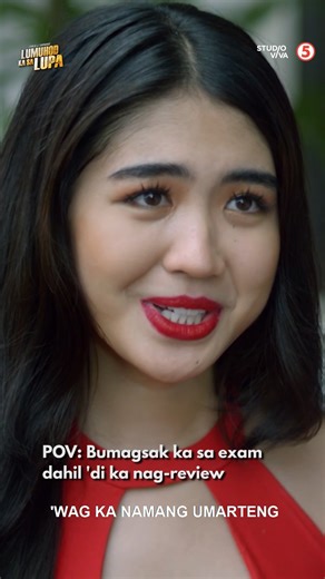 303K views · 1.3K reactions | Mag-review din kasi, 'wag puro hula sa exam. Carlo J. Caparas’ #LumuhodKaSaLupa from Mondays to Fridays, 7:30PM sa TodoMax Primetime Singko sa TV5! At 8PM sa Sari-Sari Channel. #LKSLPanggulo #AziAcosta | Studio Viva | Facebook