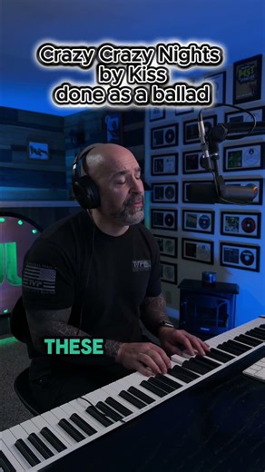 KISS – Crazy Crazy Nights (Piano & Vocal Cover by Just Joe) #kissband