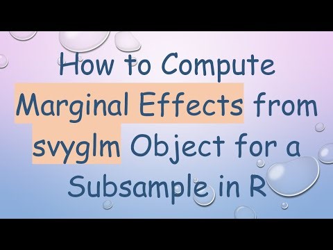 How to Compute Marginal Effects from svyglm Object for a Subsample in R